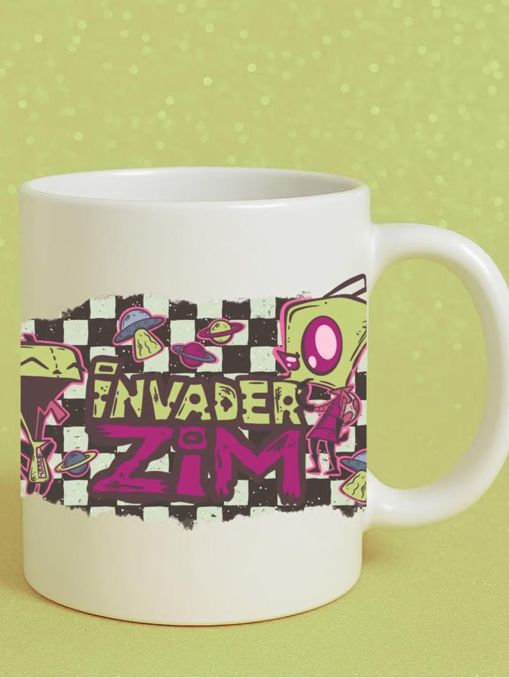 invader zim nostalgic mug